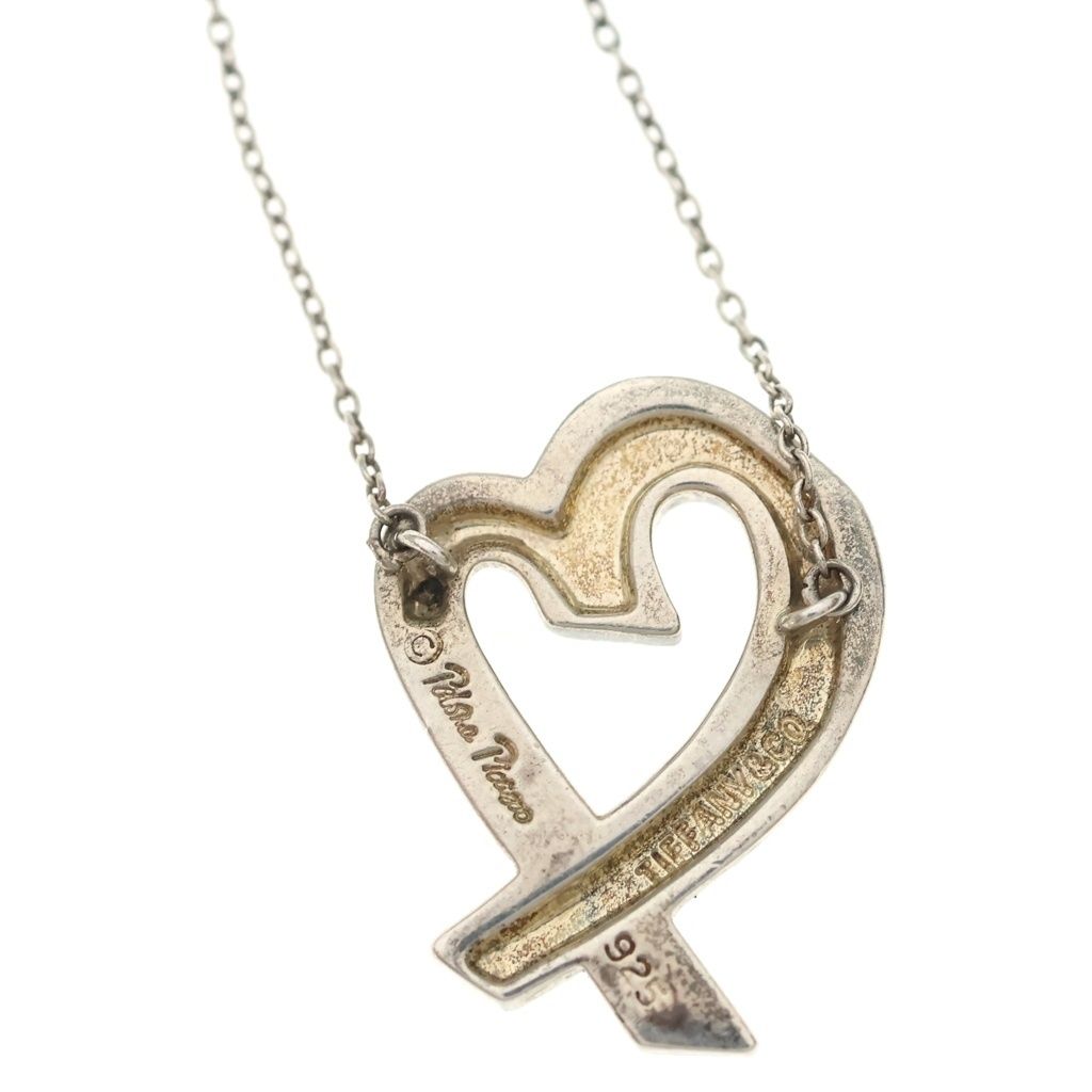 Tiffany & Co Paloma Picasso Loving Heart Pendant Silver — view 5