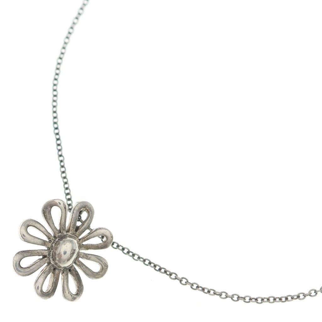 Tiffany & Co Paloma Picasso Daisy Flower Pendant Silver