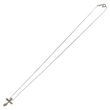 Tiffany & Co Elsa Peretti Small Cross Pendant Silver — view 2