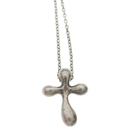 Tiffany & Co Elsa Peretti Small Cross Pendant Silver — view 5