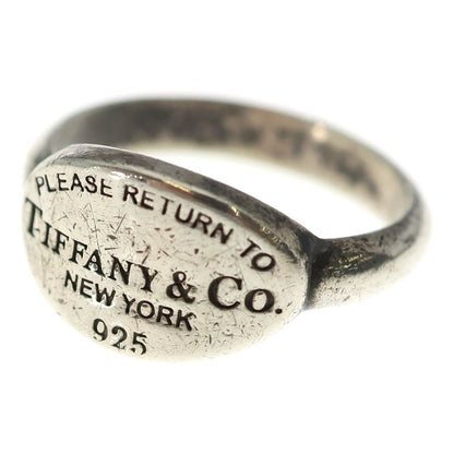 Tiffany & Co Return to Oval Ring Silver