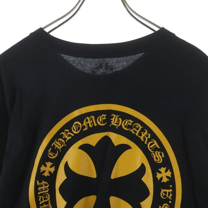 Chrome Hearts CH Plus Back Arm Print Pocket Long Sleeve T-Shirt Black — view 4