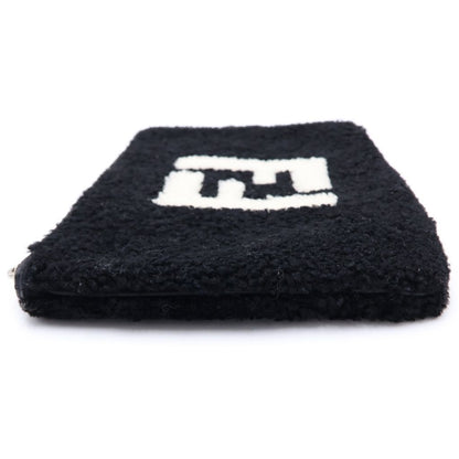 Fendi Shearling Pouch Logo — view 3