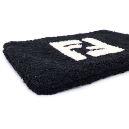 Fendi Shearling Pouch Logo — view 4