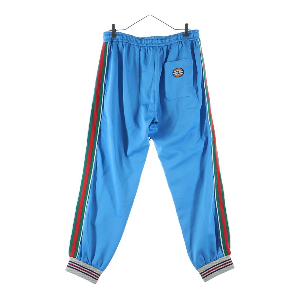 Gucci Web Line Technical Jersey Pant Web Pants Sweatshirt Jogger Blue — view 2