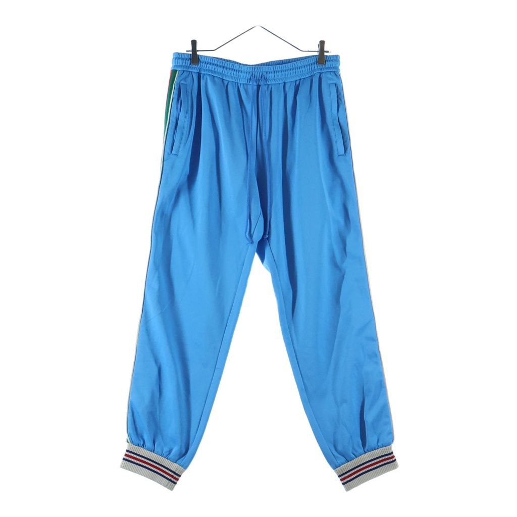 Gucci Web Line Technical Jersey Pant Web Pants Sweatshirt Jogger Blue