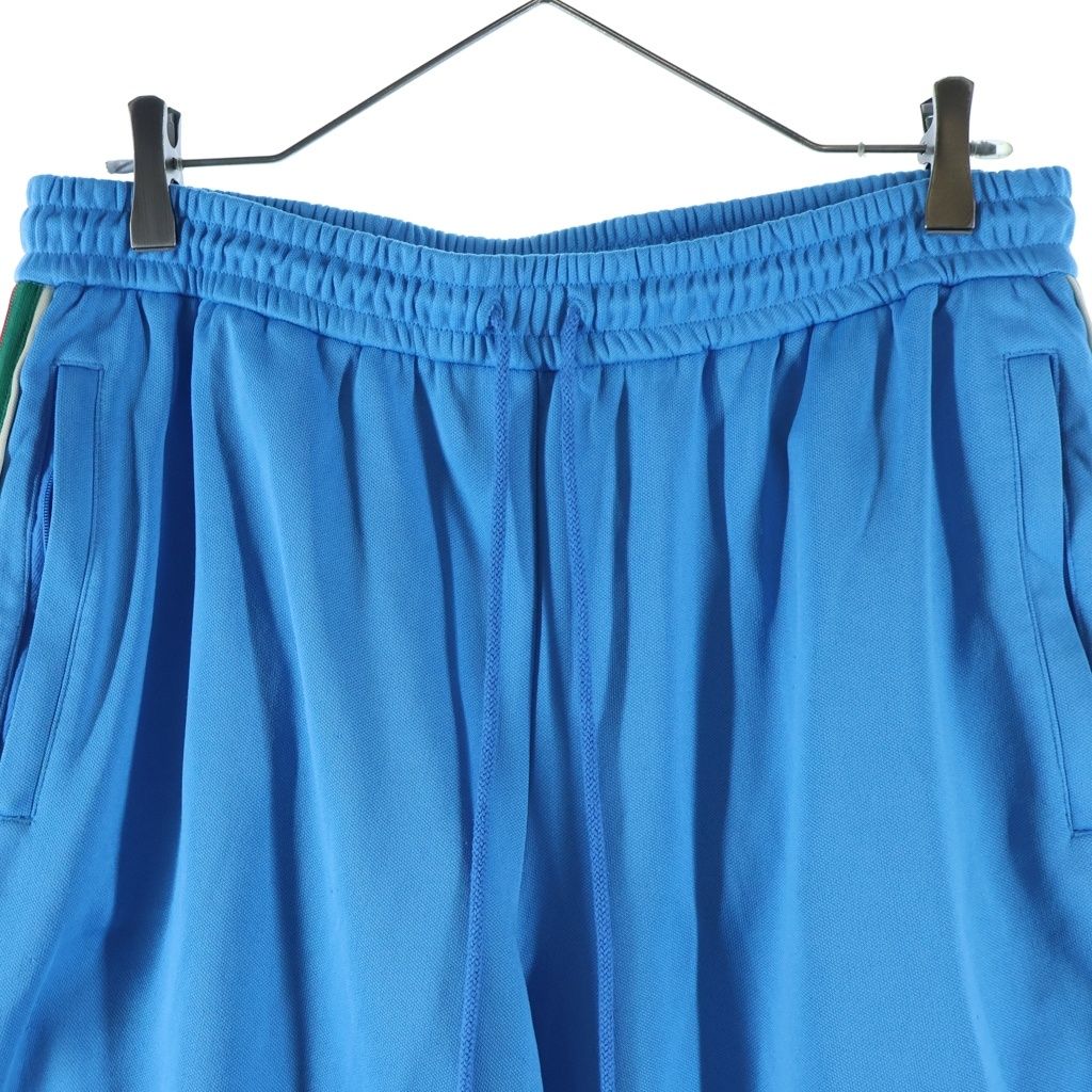 Gucci Web Line Technical Jersey Pant Web Pants Sweatshirt Jogger Blue — view 3