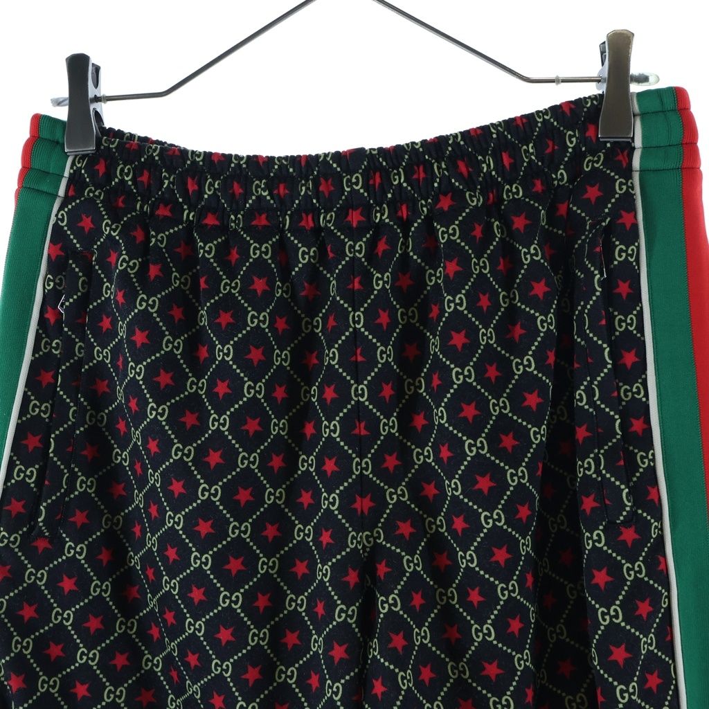 Gucci GG Star Jersey Track Pants Black — view 3
