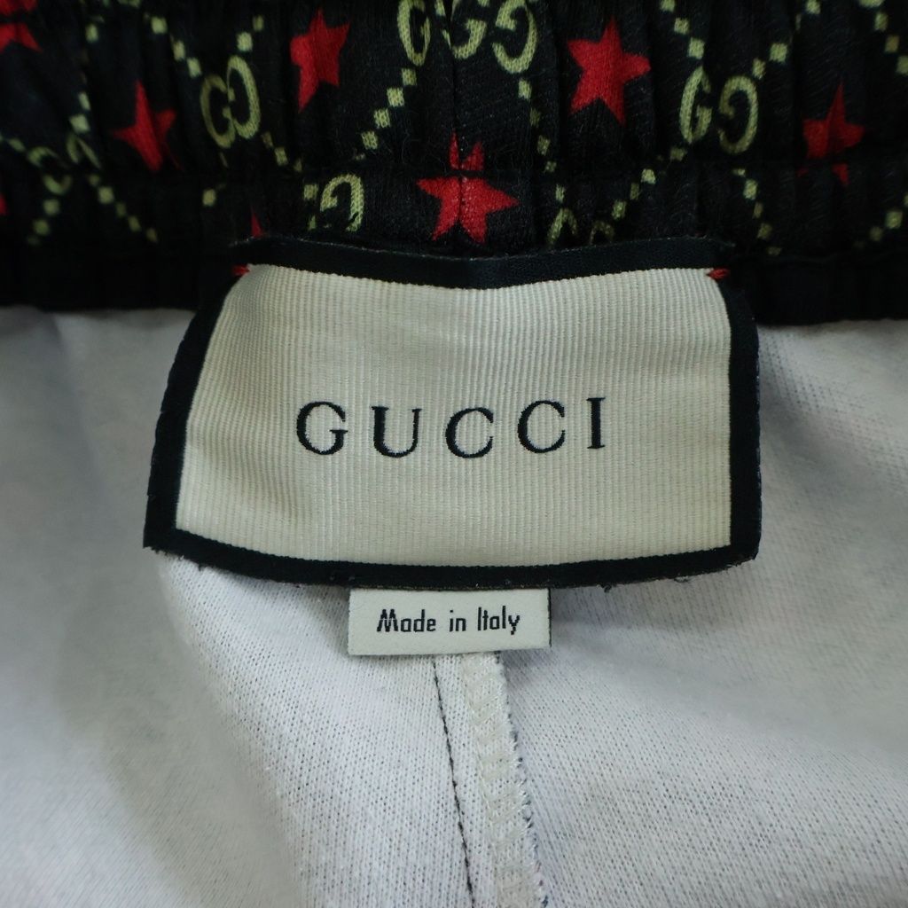 Gucci GG Star Jersey Track Pants Black — view 6
