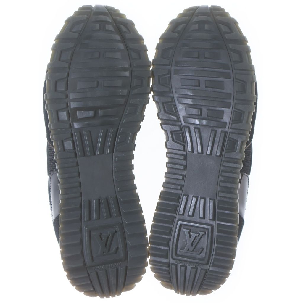 Louis Vuitton Run Away Sneakers Black Brown — view 5