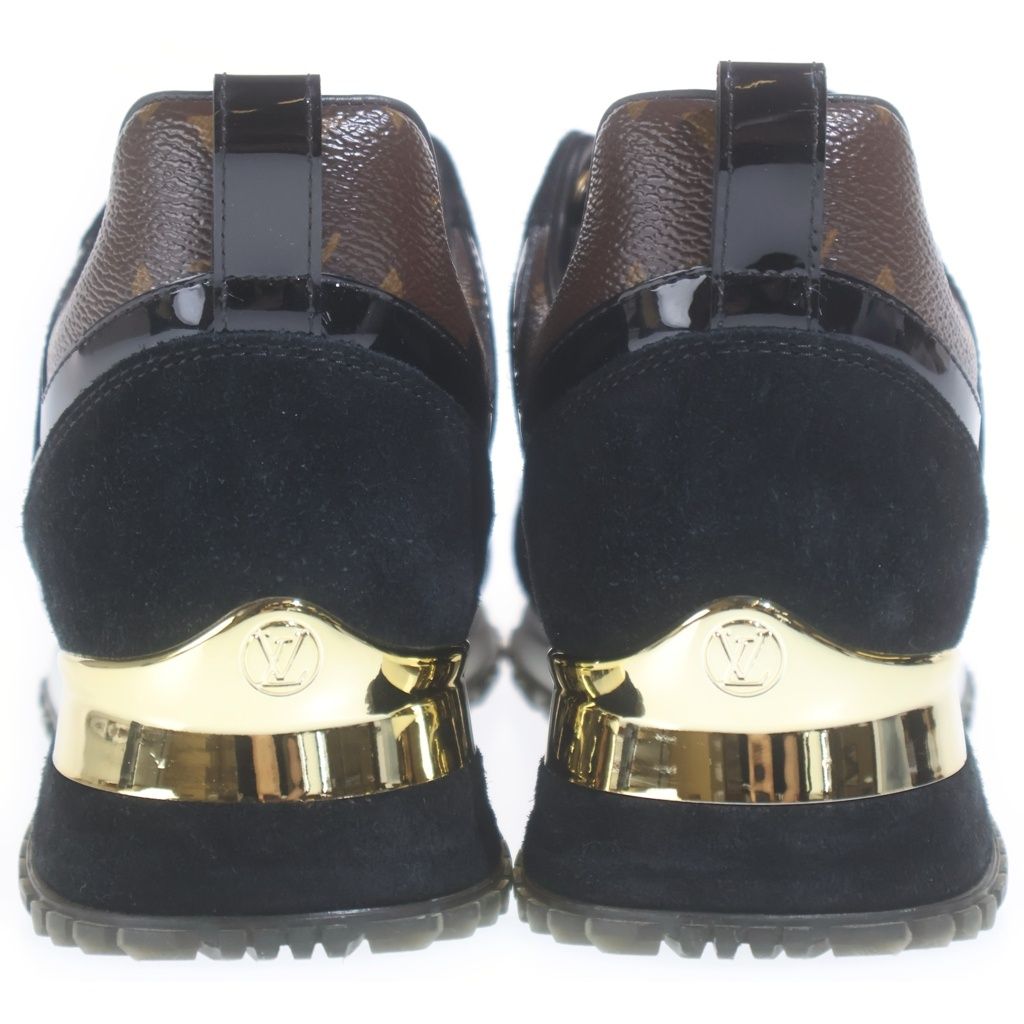 Louis Vuitton Run Away Sneakers Black Brown — view 3