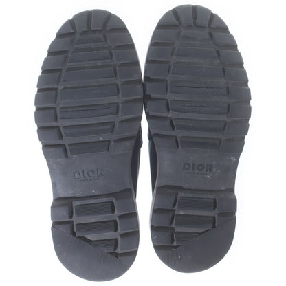 Dior Explorer Loafer Calf Jacquard Loafers Black — view 5