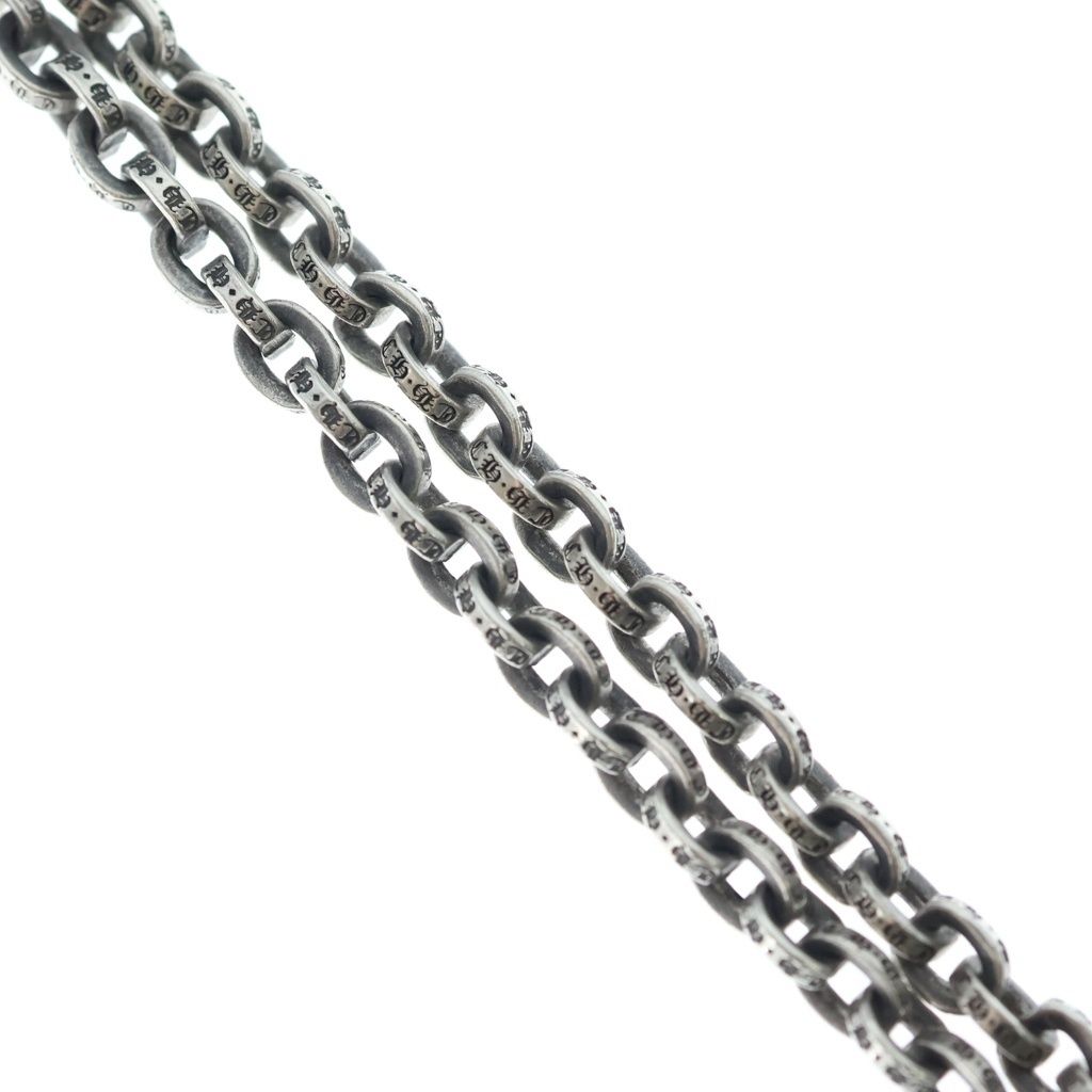 Chrome Hearts Paper Chain 20 Necklace Silver — view 3