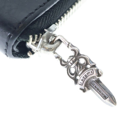 Chrome Hearts One Trillion Flareani Leather Coin Case Black — view 4