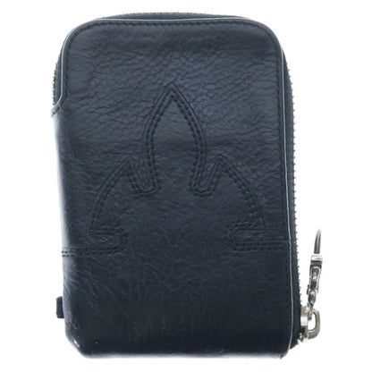 Chrome Hearts One Trillion Flareani Leather Coin Case Black — view 2