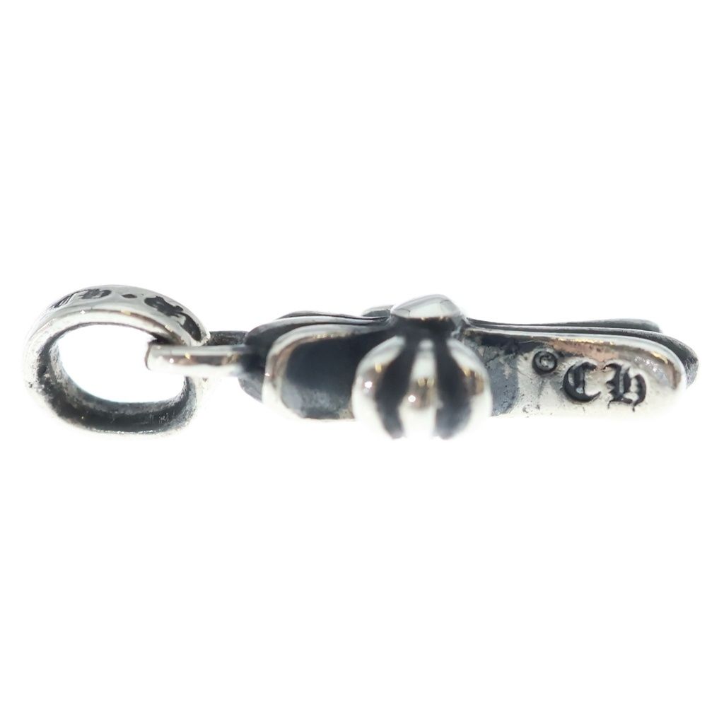 Chrome Hearts Crs Baby Fat Cross Pendant Silver — view 4