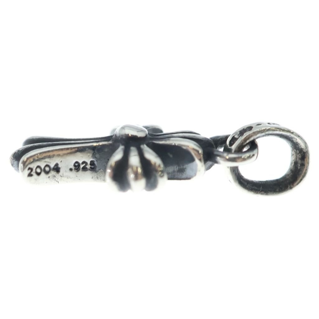 Chrome Hearts Crs Baby Fat Cross Pendant Silver — view 3