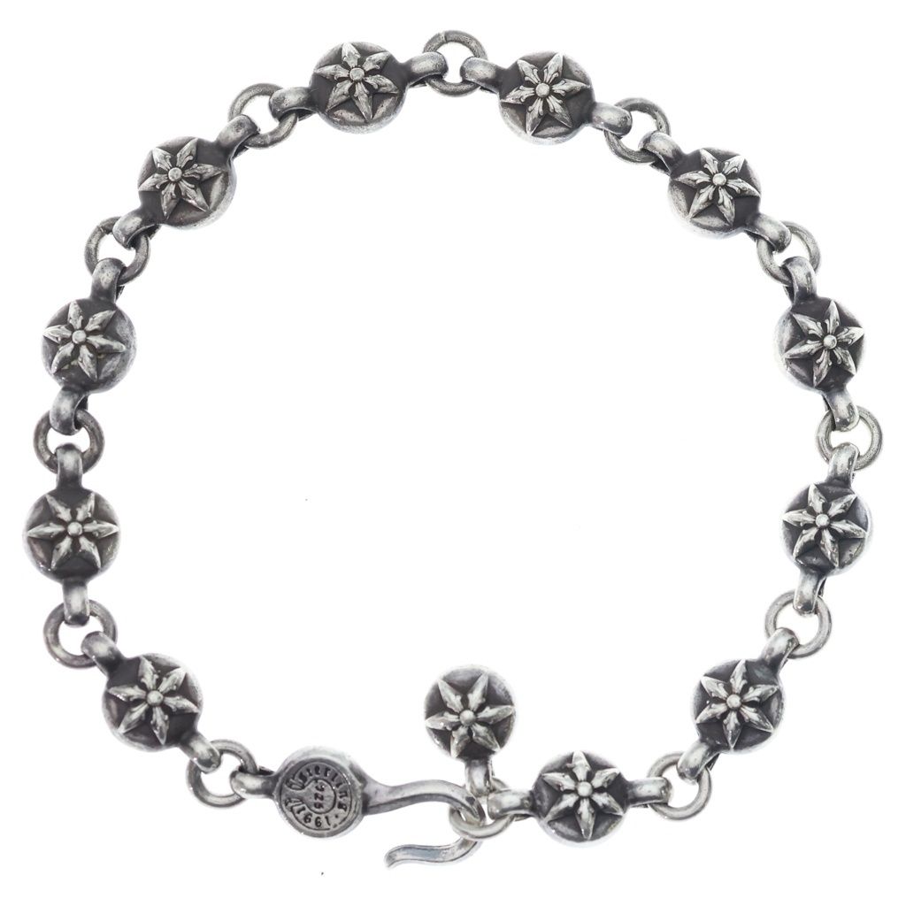 Chrome Hearts No1 Ball Bracelet Silver
