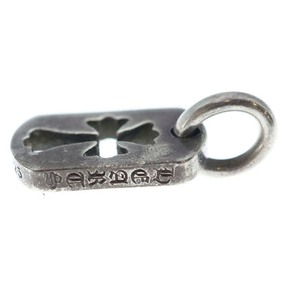 Chrome Hearts DT Tny CO Crs Tiny Cutout Cross Dog Tag Charm Pendant Silver — view 3