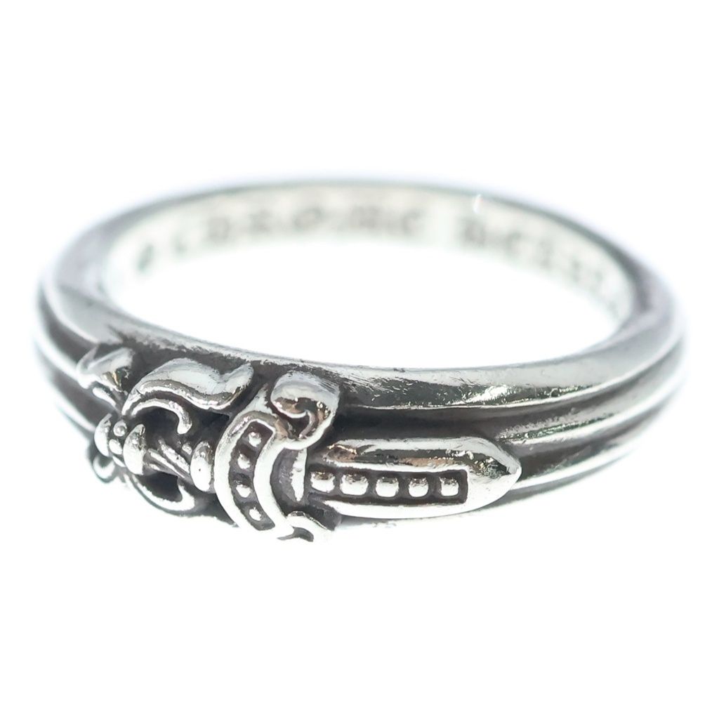 Chrome Hearts Baby Clsc Classic Dagger Ring Silver