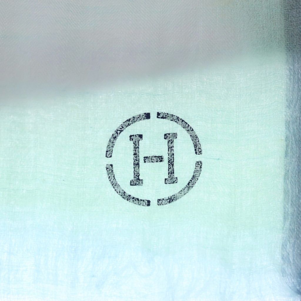 Hermes Naoshima Cotton Shawl Multicolor Scarf — view 2