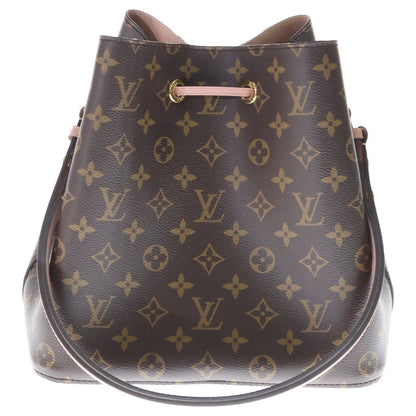 Louis Vuitton Monogram Neo Noe Shoulder Bag Rose Poudre Brown Leather — view 2