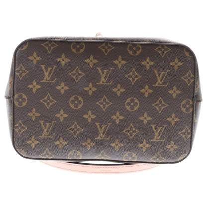 Louis Vuitton Monogram Neo Noe Shoulder Bag Rose Poudre Brown Leather — view 4