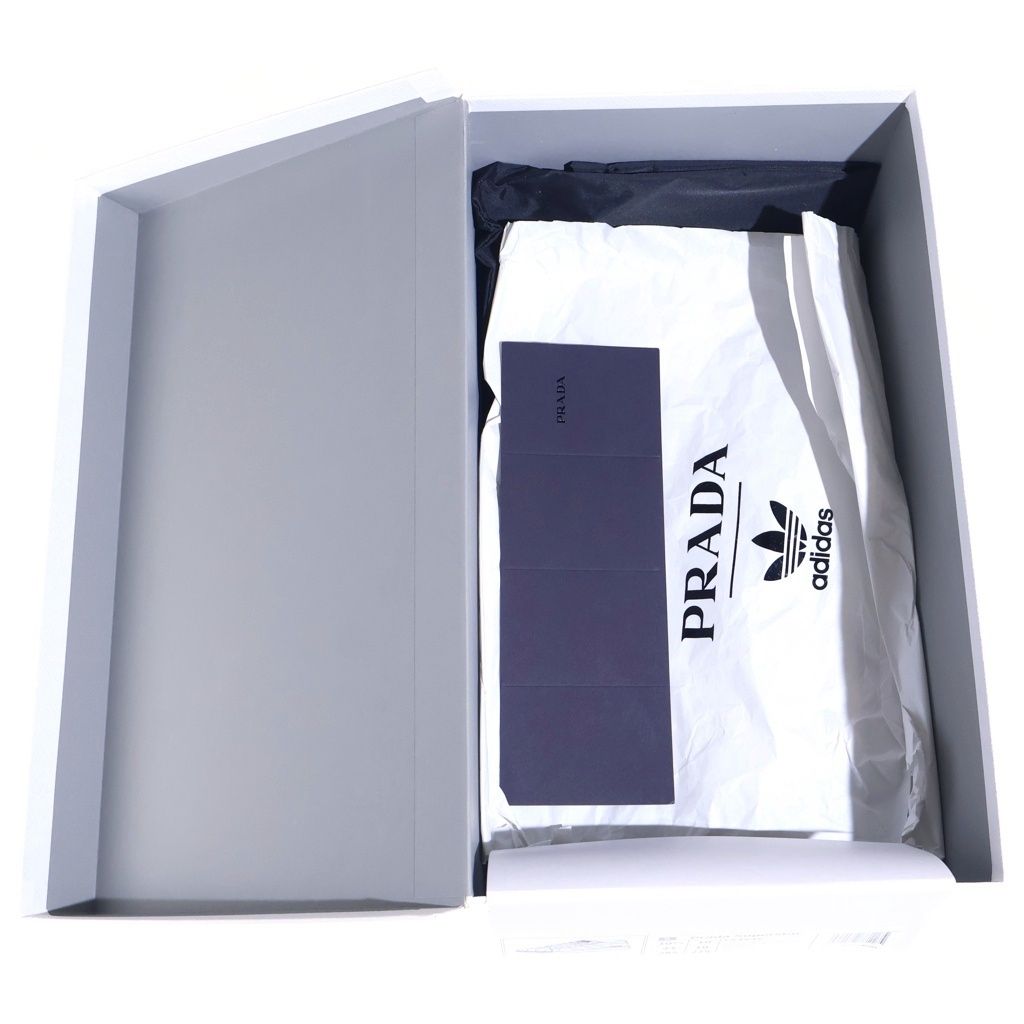 Prada Adidas Superstar Super Star Low Cut Sneakers White Silver — view 6