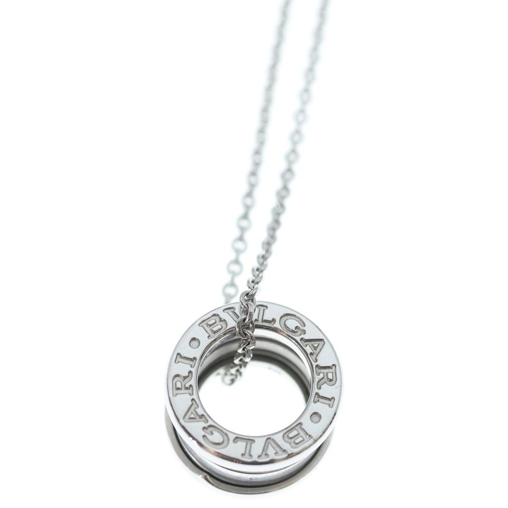 Bvlgari B-zero One Necklace 18k WG White Gold — view 3