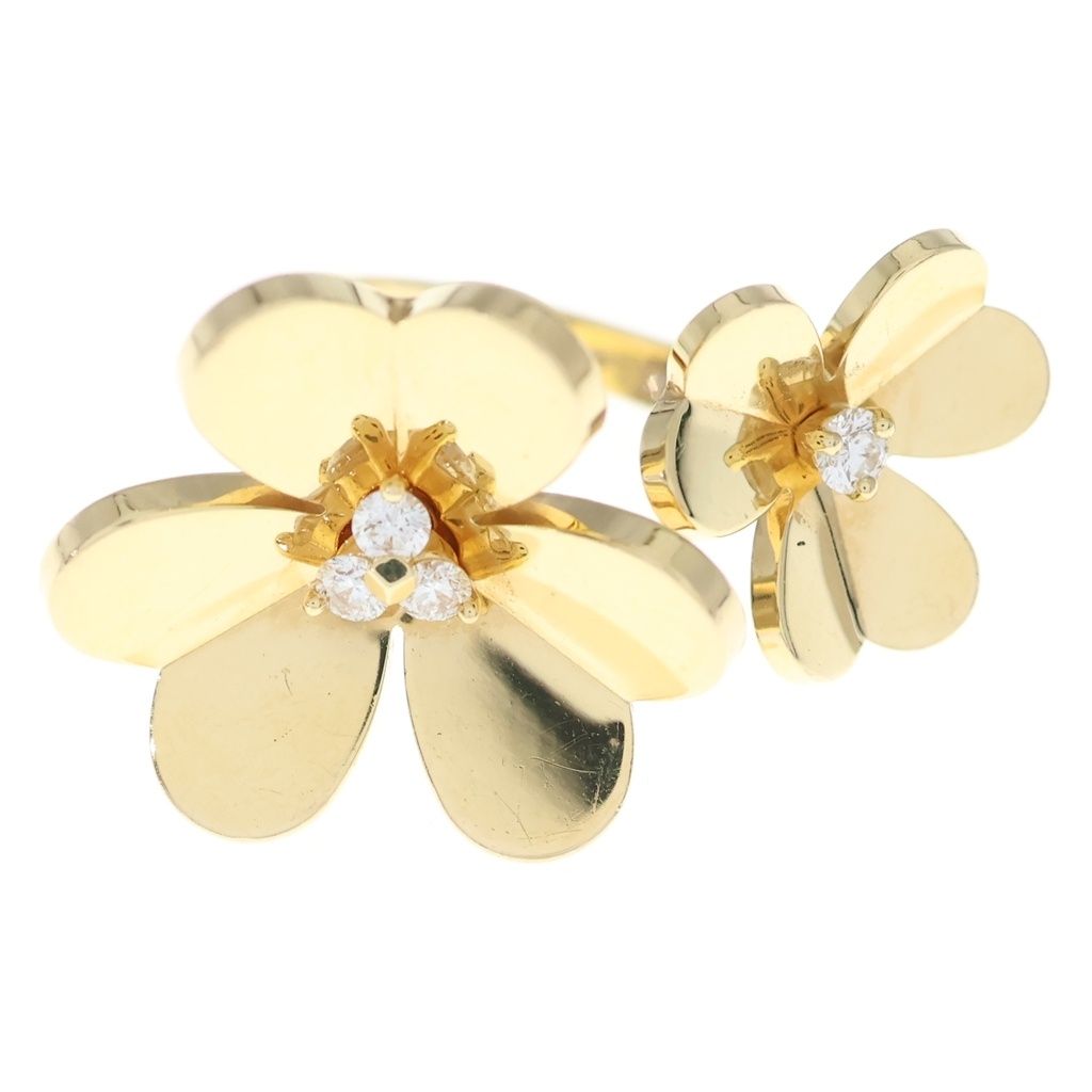 Van Cleef & Arpels Frivole Entre les Doors Diamond Ring 18k YG Yellow Gold — view 5