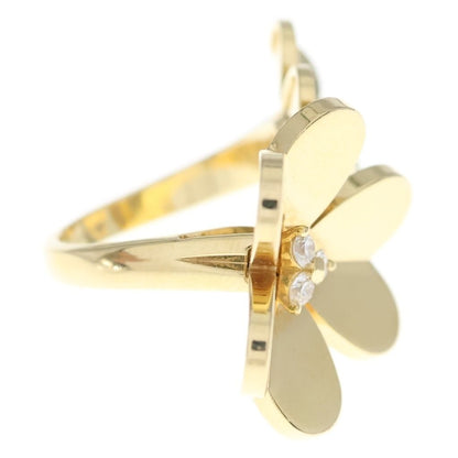 Van Cleef & Arpels Frivole Entre les Doors Diamond Ring 18k YG Yellow Gold — view 3