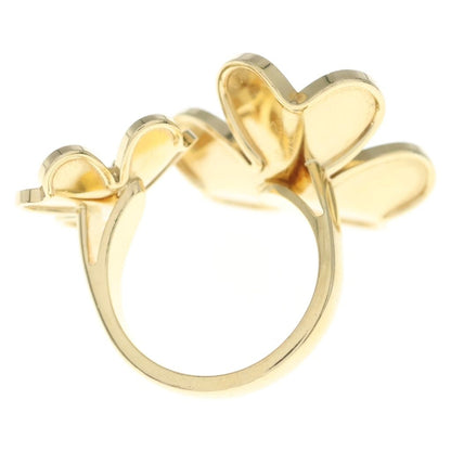 Van Cleef & Arpels Frivole Entre les Doors Diamond Ring 18k YG Yellow Gold — view 2