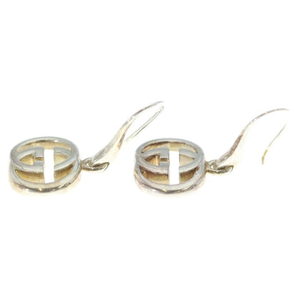 Gucci Interlocking Earrings Silver — view 3
