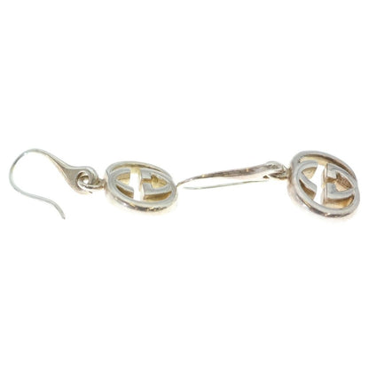 Gucci Interlocking Earrings Silver — view 4