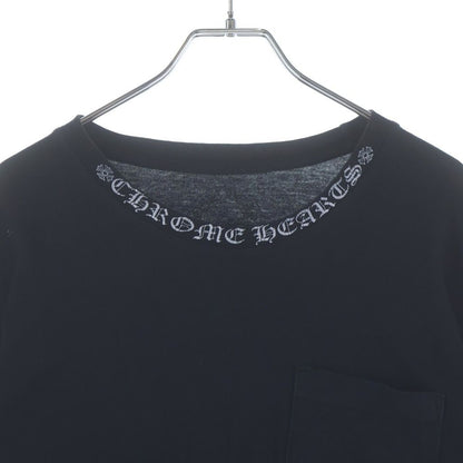 Chrome Hearts Neck Logo L S T-Shirt Arm Floral Backhoe Swoosh Print Crew Long — view 3