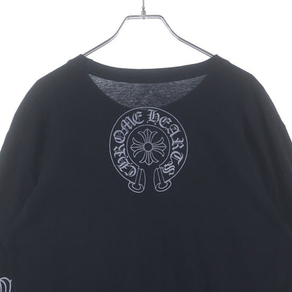 Chrome Hearts Neck Logo L S T-Shirt Arm Floral Backhoe Swoosh Print Crew Long — view 4
