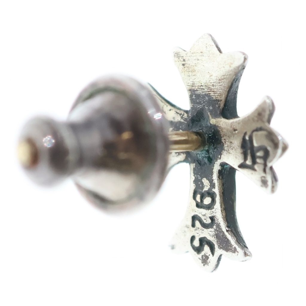 Chrome Hearts No2 CH Crs CH Cross Studs Earrings Silver — view 2
