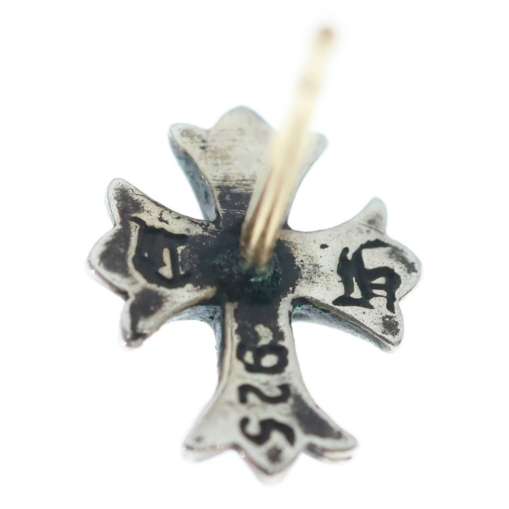 Chrome Hearts No2 CH Crs CH Cross Studs Earrings Silver — view 5