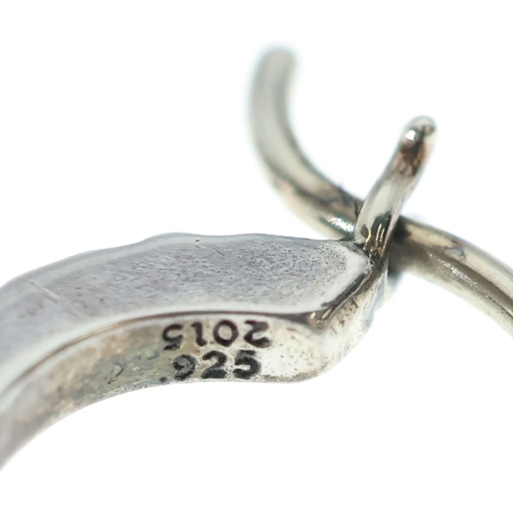 Chrome Hearts Tiny Tfp Hoop Tru Earrings Silver — view 5