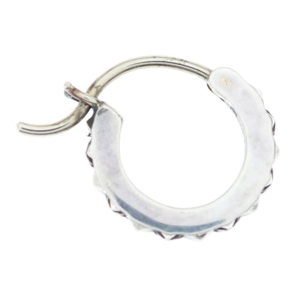Chrome Hearts Tiny Tfp Hoop Tru Earrings Silver — view 4