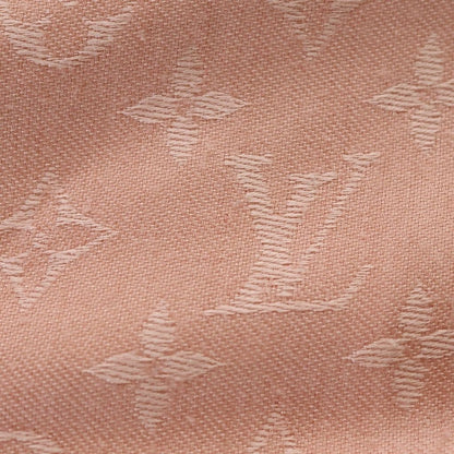 Louis Vuitton Monogram Naturel Scarf Shawl Pink — view 3