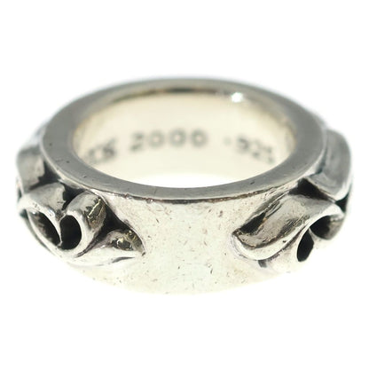 Chrome Hearts Dbl Narrow Vine Band Double Silver Ring — view 3