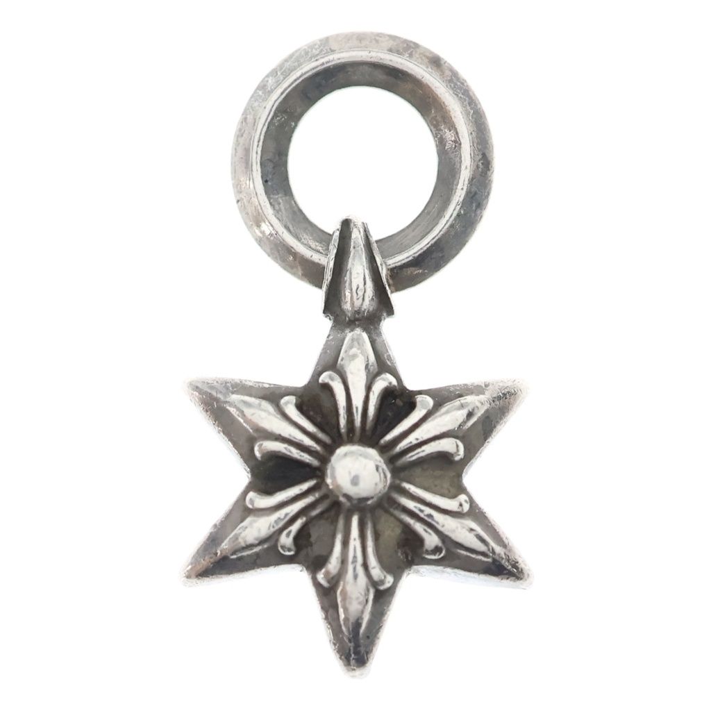 Chrome Hearts Star Charm 6 Points Silver Pendant