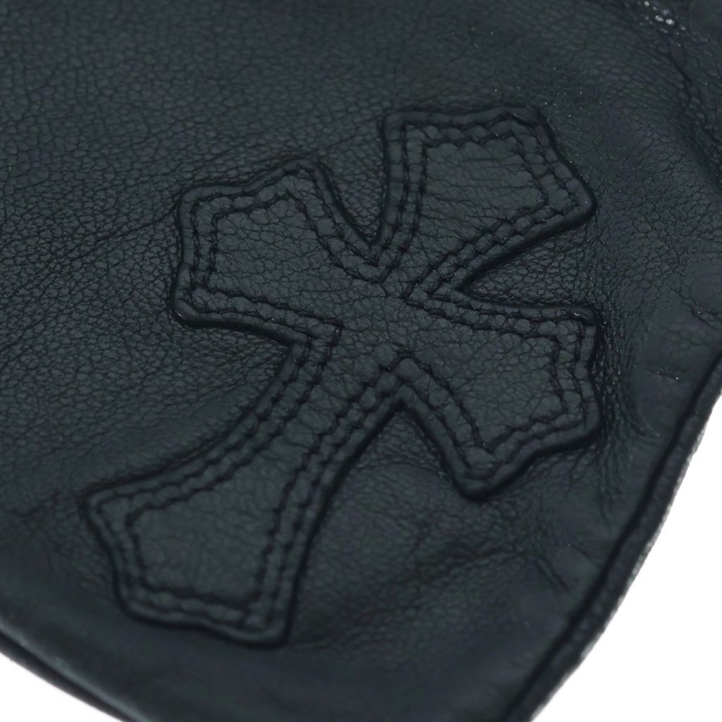 Chrome Hearts Zpr Chng Purse Change Cross Patch Daga Zip Coin Case — view 5