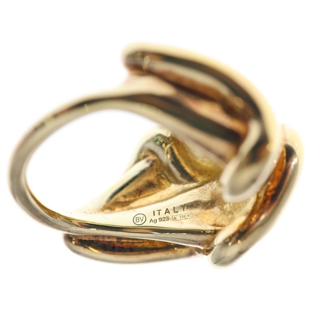 Bottega Veneta Intre Ring Gold — view 5