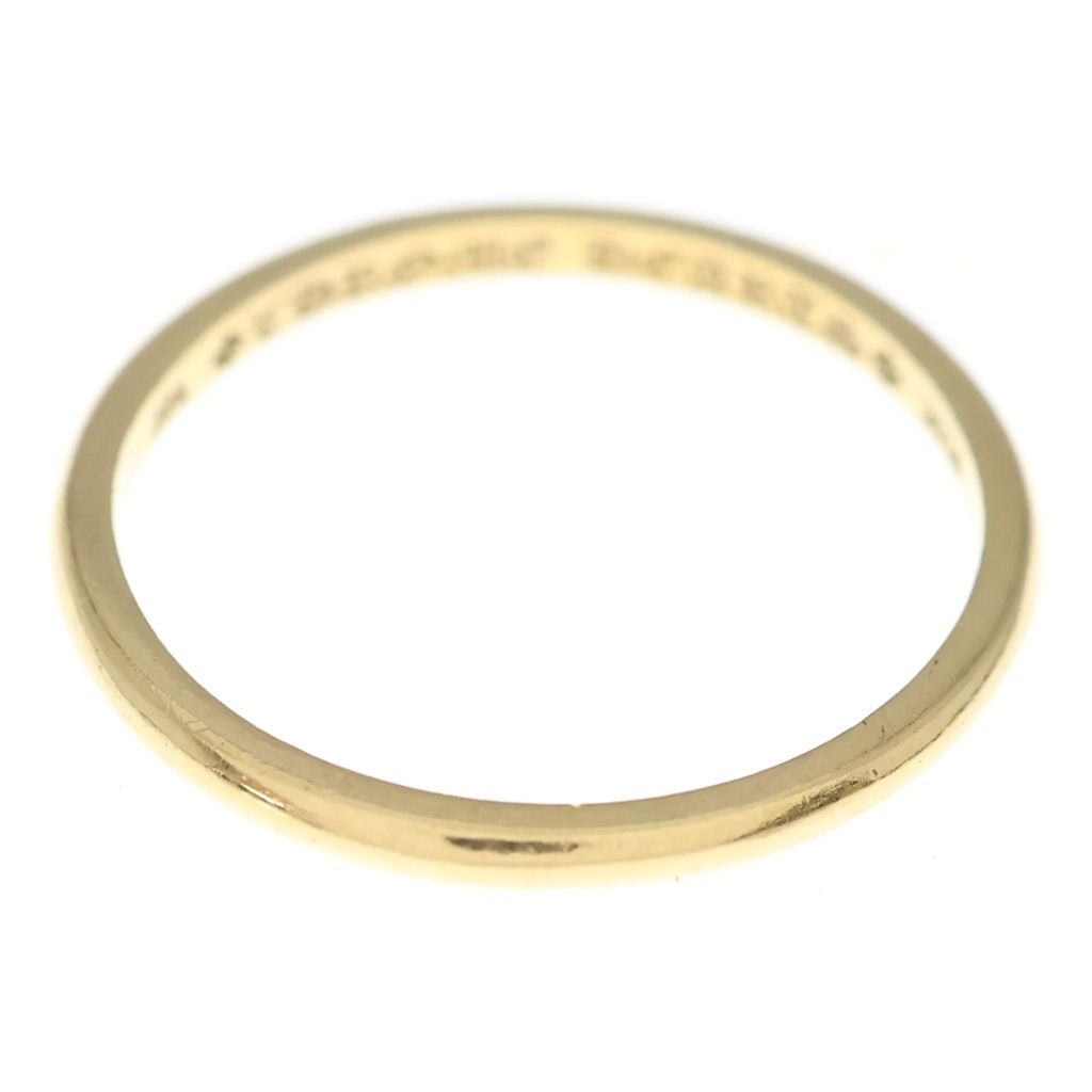 Chrome Hearts 22k Bbblgm Wedding Ring Bubble Gum Gold — view 2