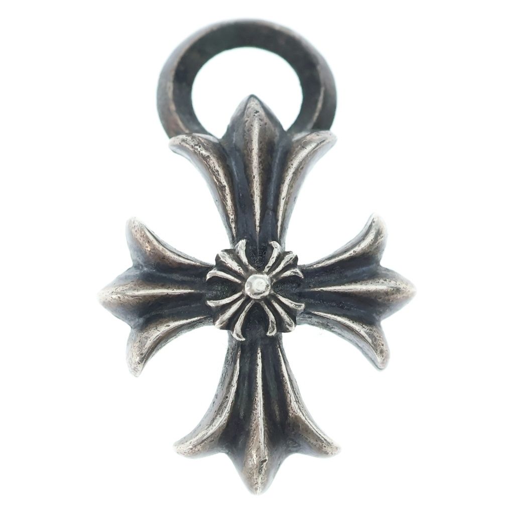 Chrome Hearts Dbl CH Prs Double CH Plus Pendant Silver