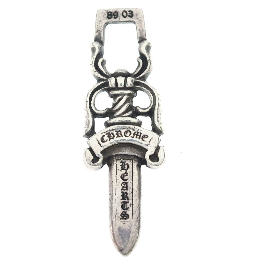 Chrome Hearts 10 Dagger Pendant Silver — view 2