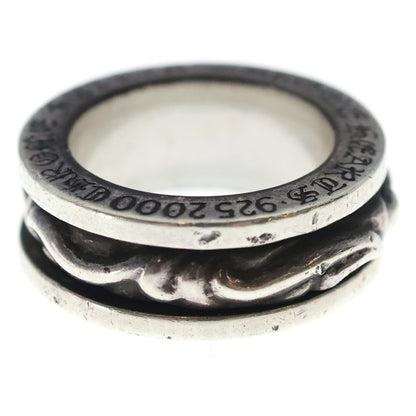 Chrome Hearts Spinner Scroll Ring Silver — view 2