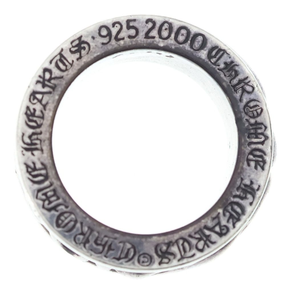 Chrome Hearts Spinner Scroll Ring Silver — view 6